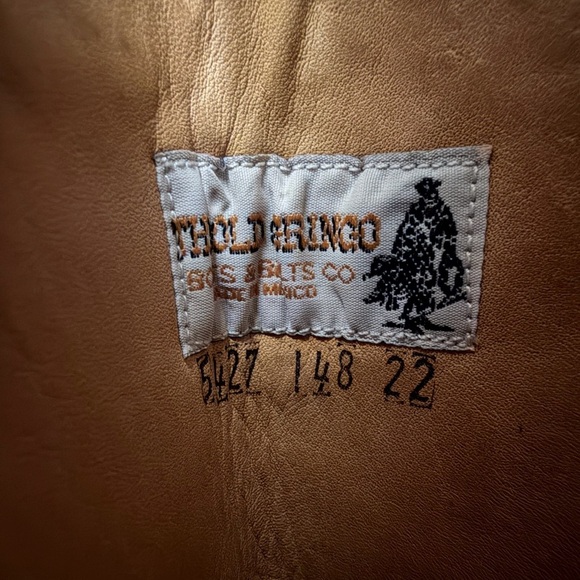 Vintage Old Gringo Leather Boots Black & White Studded Sz 8B Women’s Pointed Toe - Picture 10 of 11